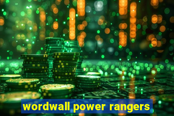 wordwall power rangers